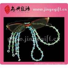 lastest popular Handmade little safe Fashion Crystal Beaded Sunglass Fashion Lanyard